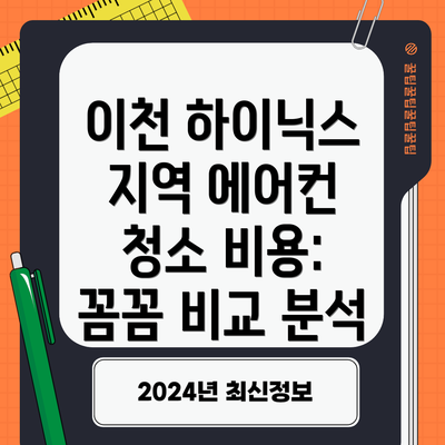 이천 하이닉스 지역 에어컨 청소 추천 업체 (예시)